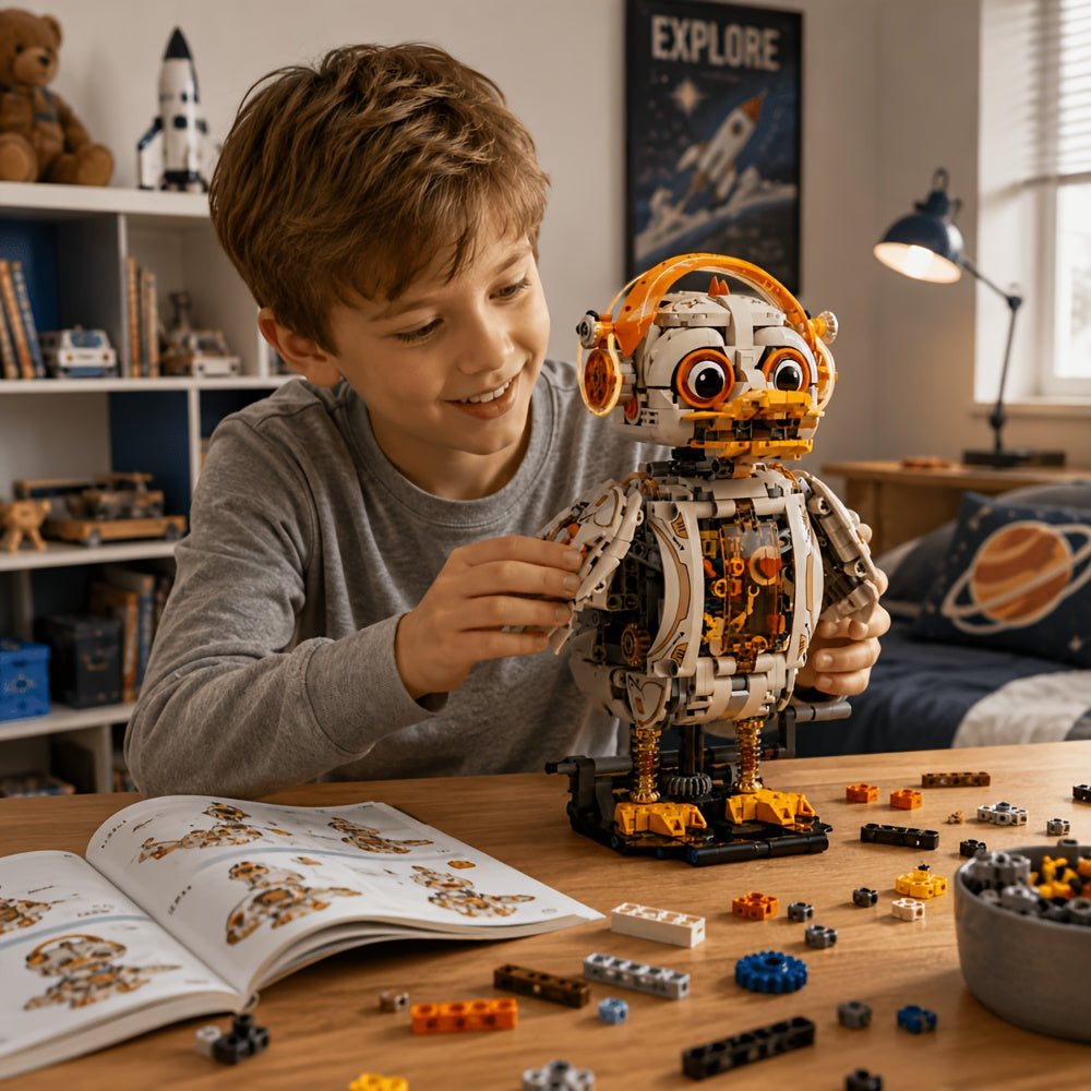 Bewegliche Ente | Bausteine