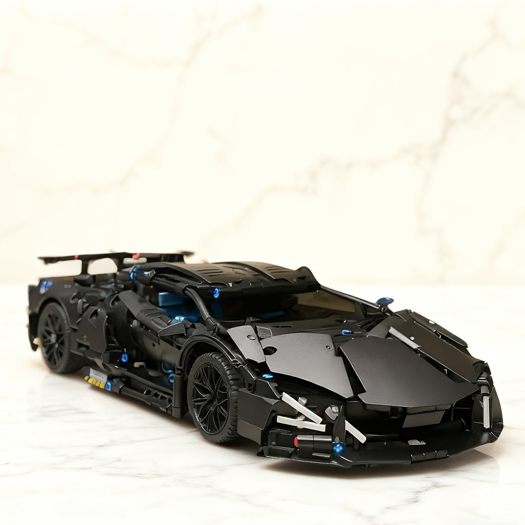 Luxus Schwarzer Sportwagen | Bausteine