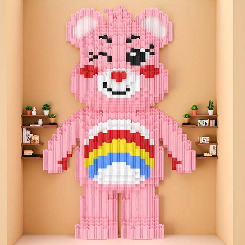 Rosa Regenbogen-Bär | Bausteine
