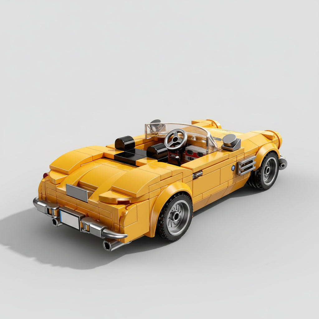 Gelbes Cabrio | Bausteine