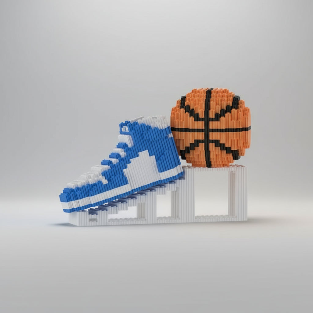 Basketballschuh & Ball | Bausteine