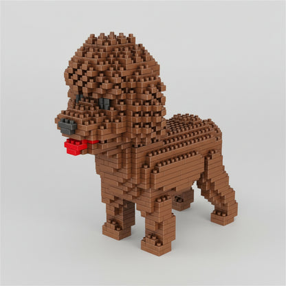 Brauner Pudel  | Bausteine