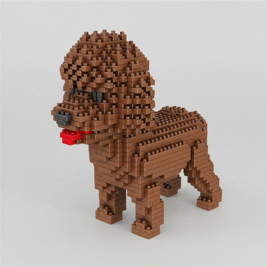 Brauner Pudel  | Bausteine