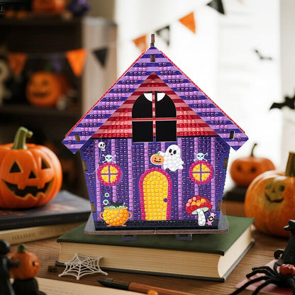 Halloween-Häuschen | Anhänger | Diamond Painting