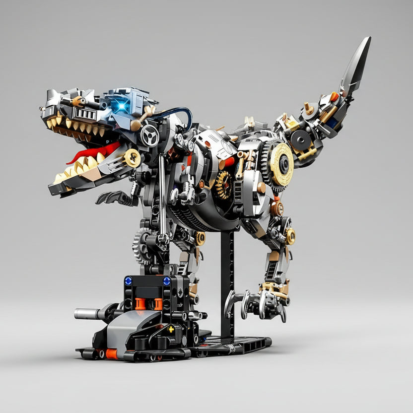 Beweglicher Dino | Bausteine