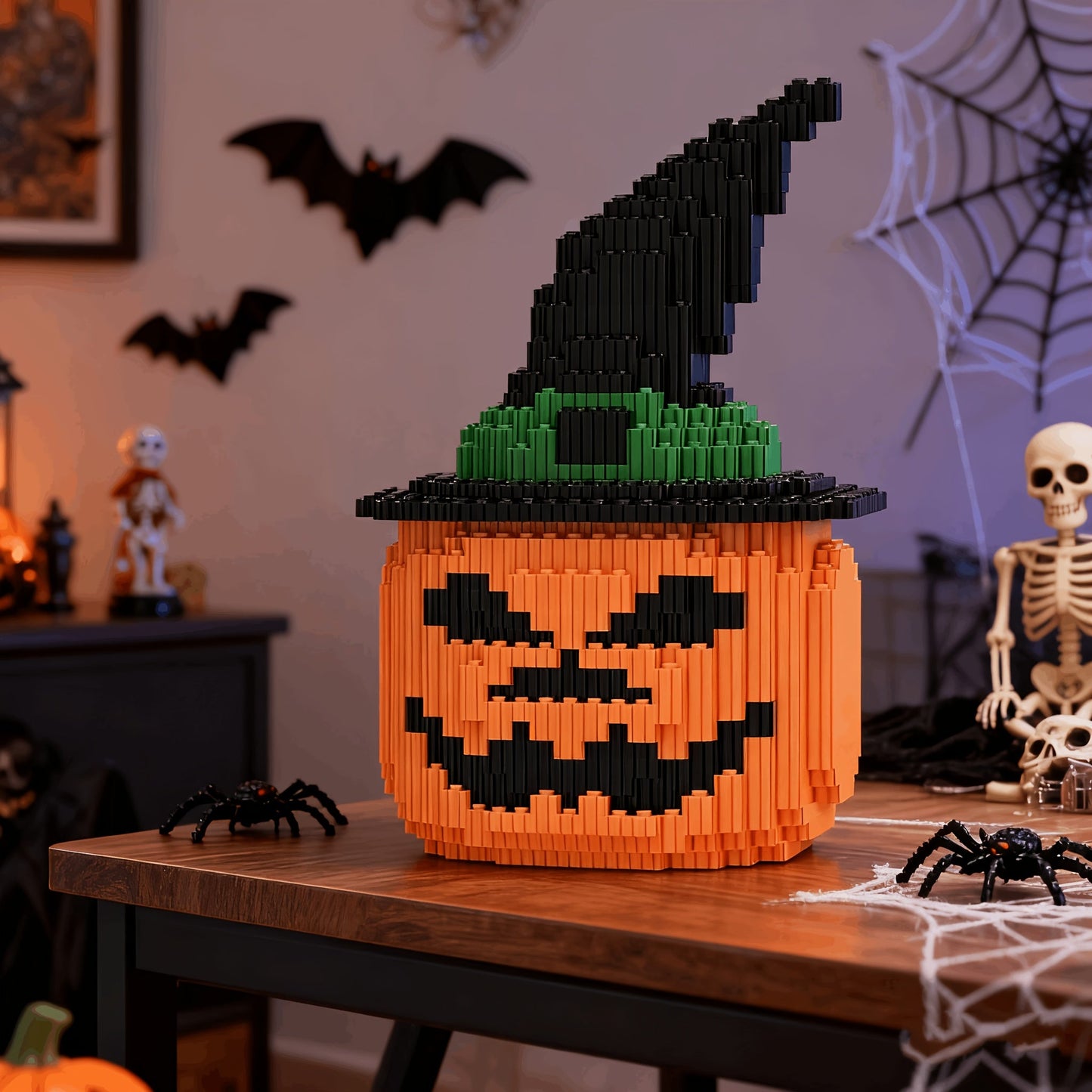 Halloween-Kürbis | Bausteine