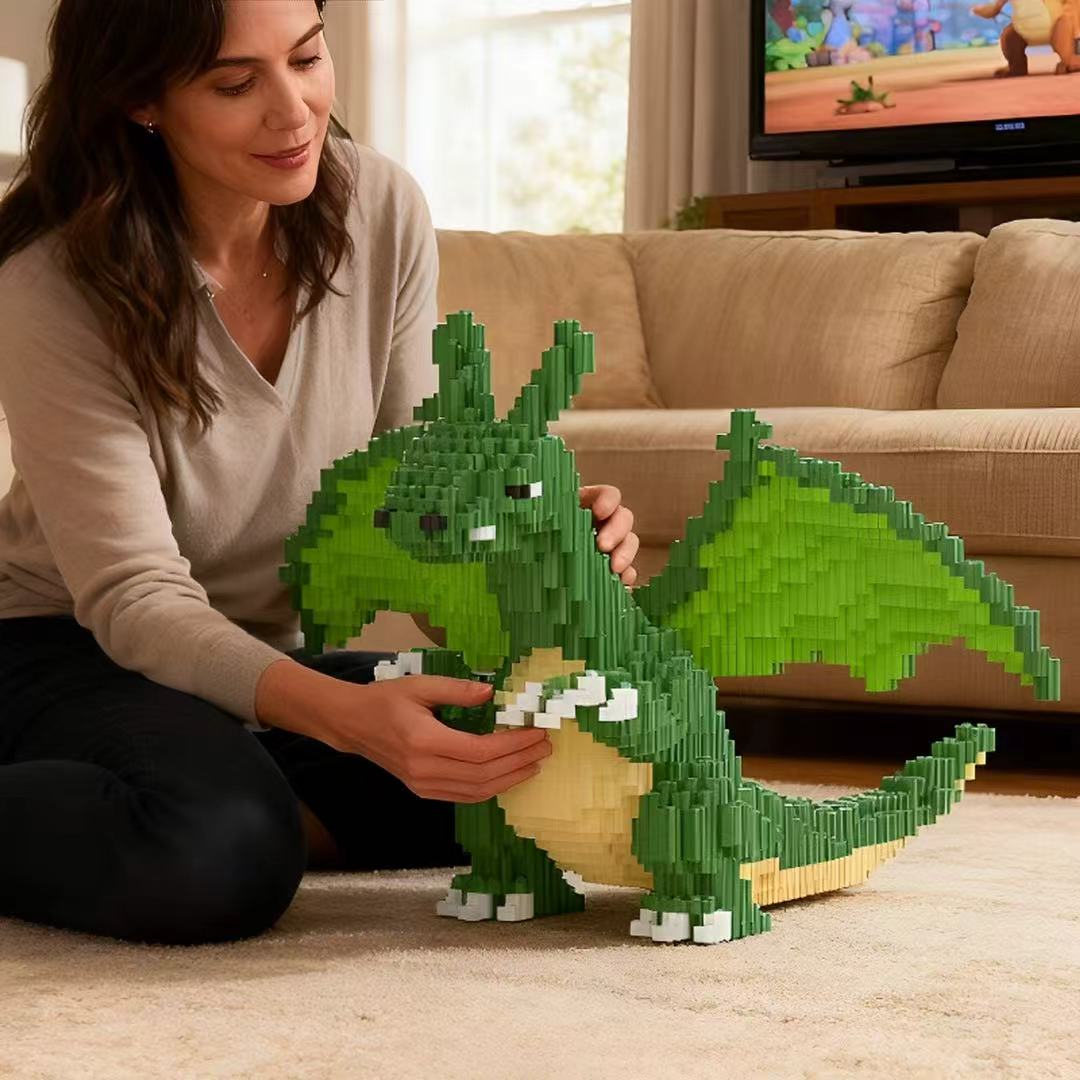 Grüner Drache | Bausteine