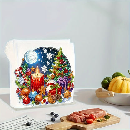 Weihnachten | Serviettenhalter | Diamond Painting