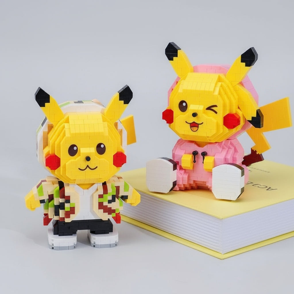 Cooles gelbes Blitzmonster  | Bausteine