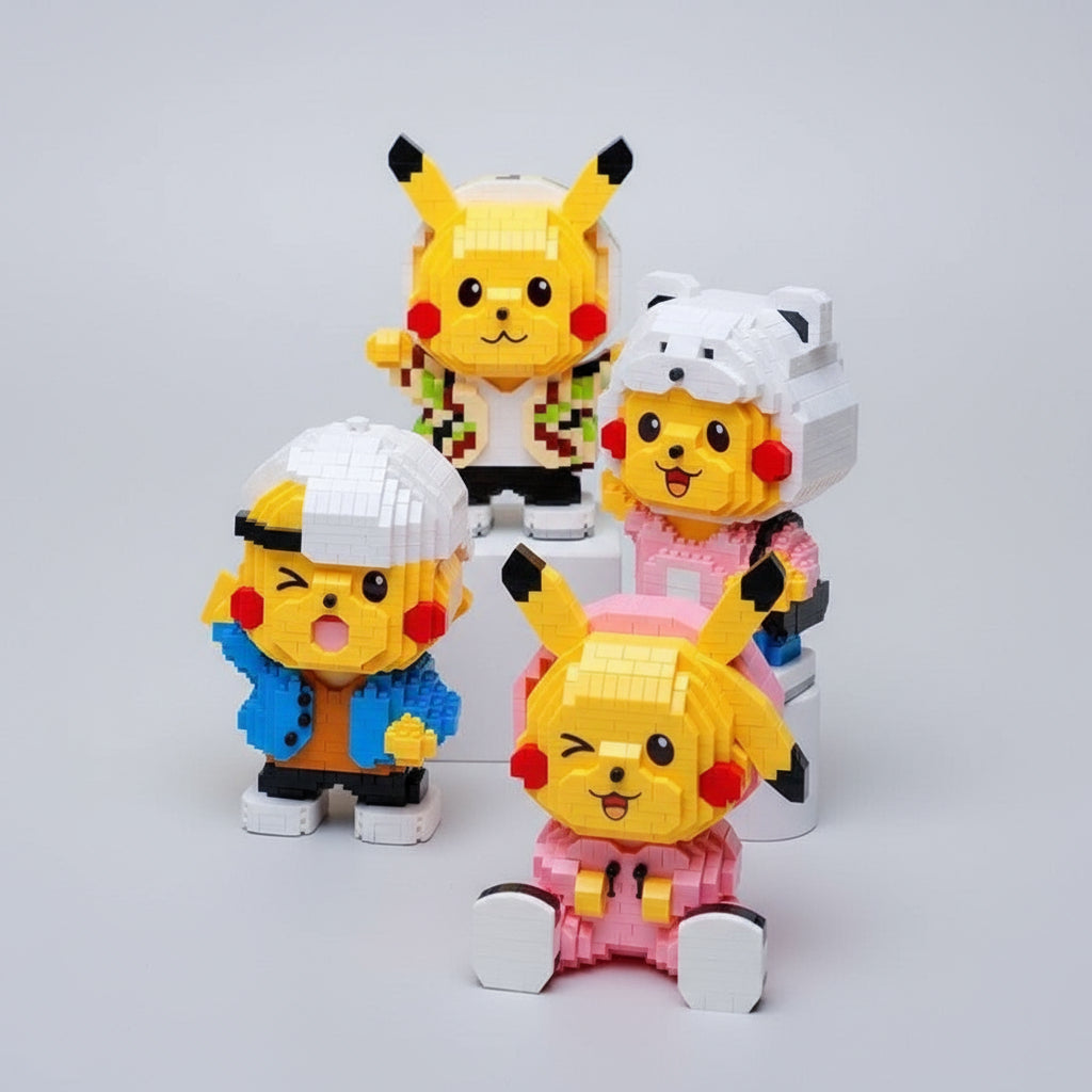 Cooles gelbes Blitzmonster  | Bausteine