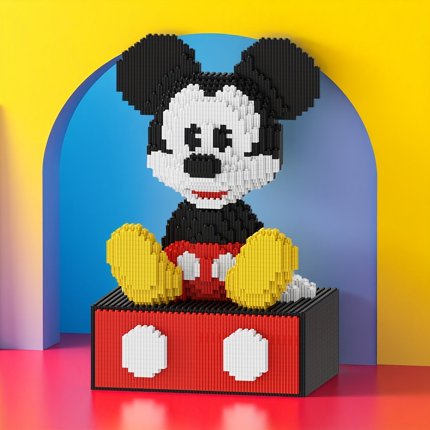 Maus mit Ladebox | Bausteine