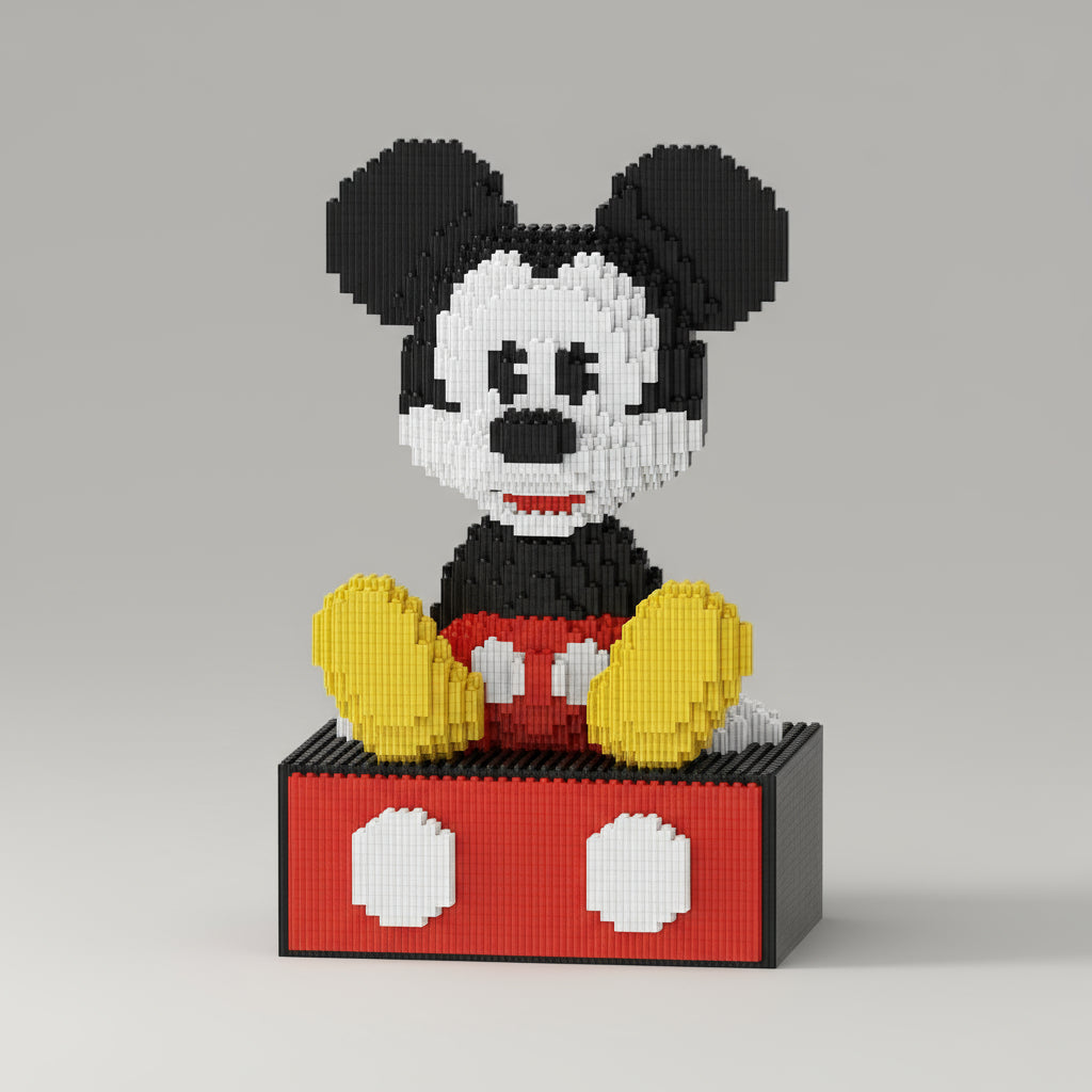 Maus mit Ladebox | Bausteine