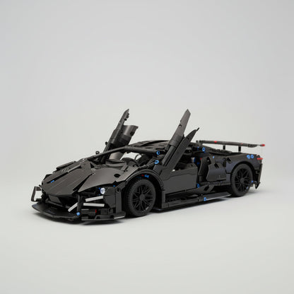 Luxus Schwarzer Sportwagen | Bausteine