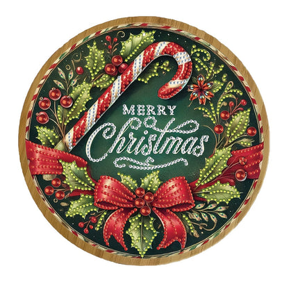 Merry Christmas | Tablett | Diamond Painting
