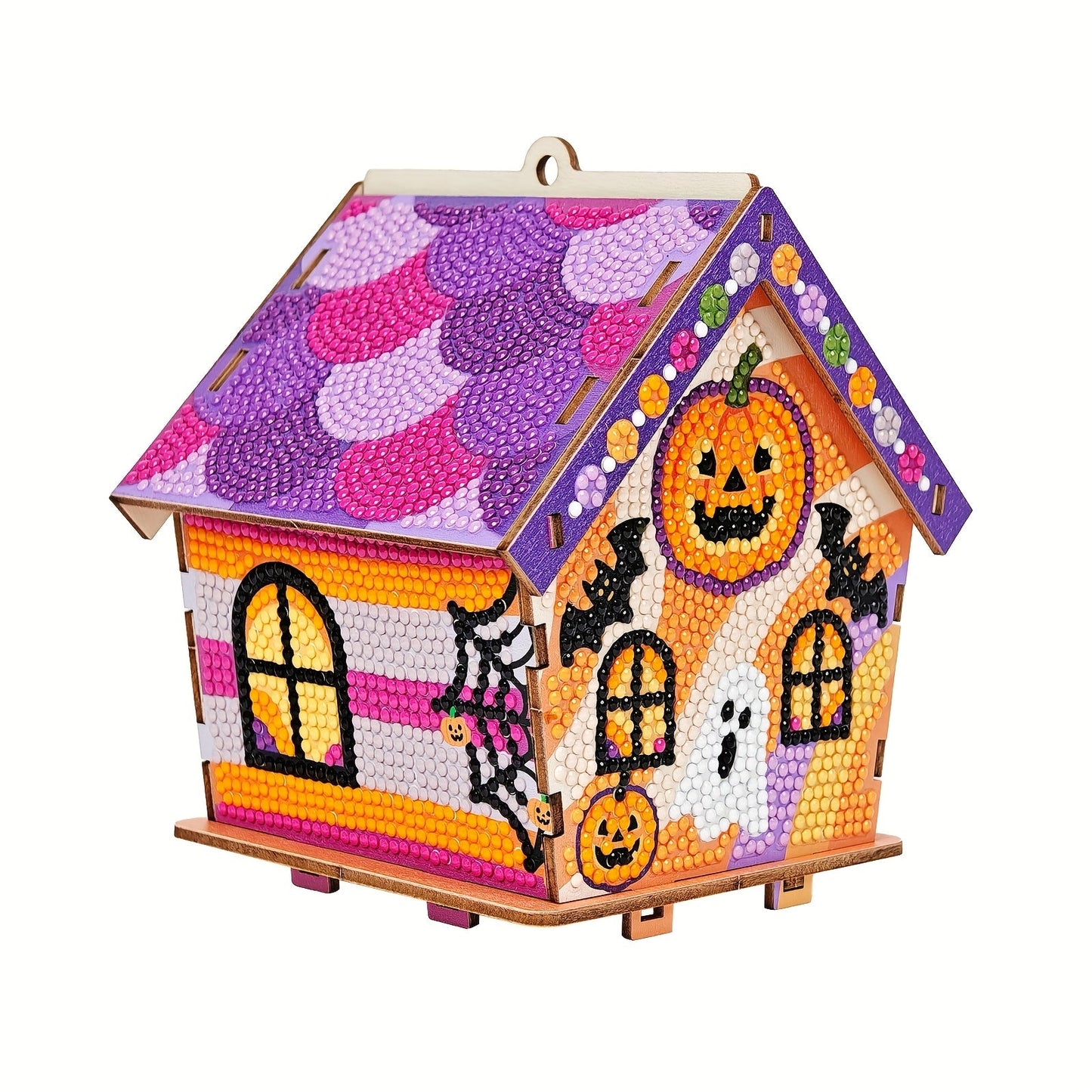 Halloween-Häuschen | Anhänger | Diamond Painting