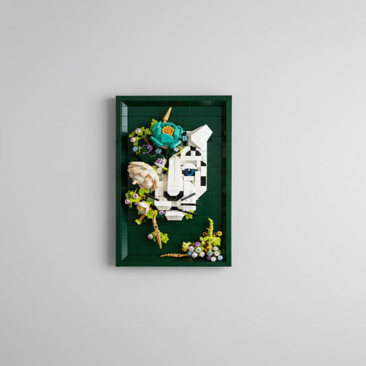 3D Gemälde Leopard | Bausteine