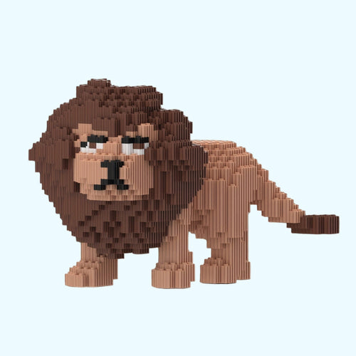 Brauner Löwe | Bausteine