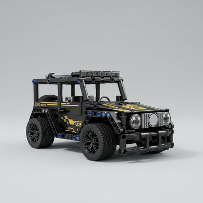 Schwarzer Offroad-Wagen | Bausteine