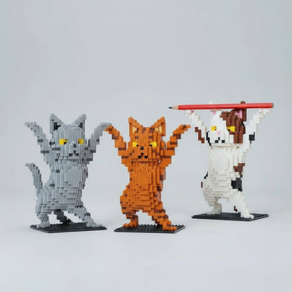 Dansende Kat Bouwblokjes