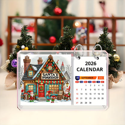 Weihnachtsladen | Aufstellkalender | Diamond Painting