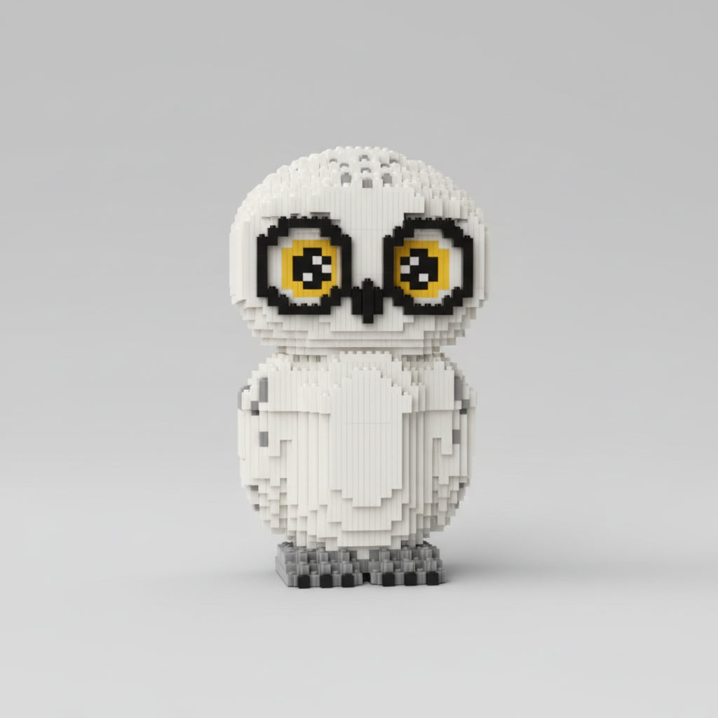 Weiße Eule | Bausteine