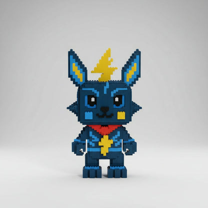 Blitz-Katze | Bausteine