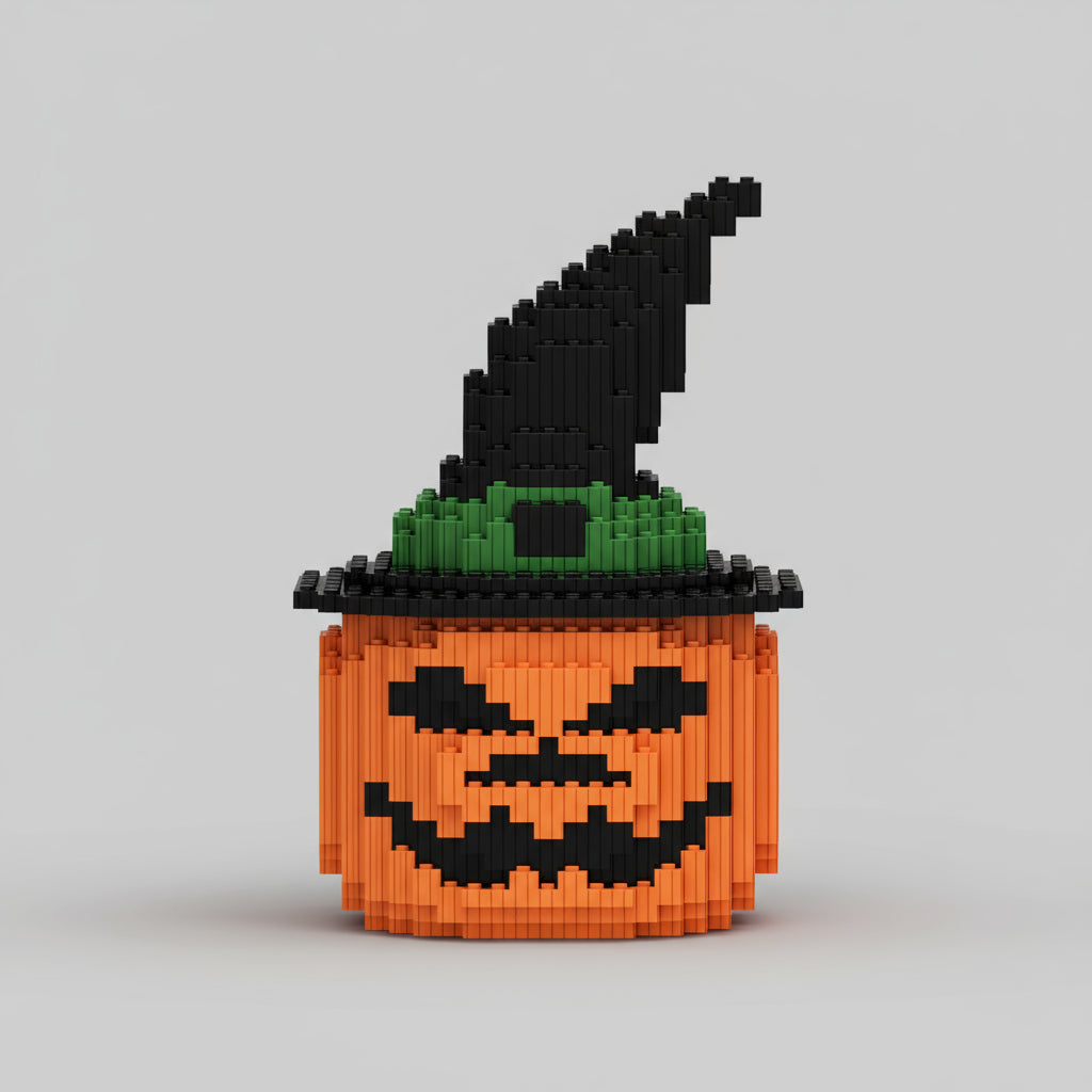 Halloween-Kürbis | Bausteine