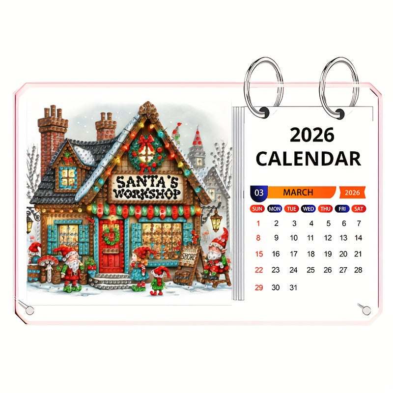 Weihnachtsladen | Aufstellkalender | Diamond Painting