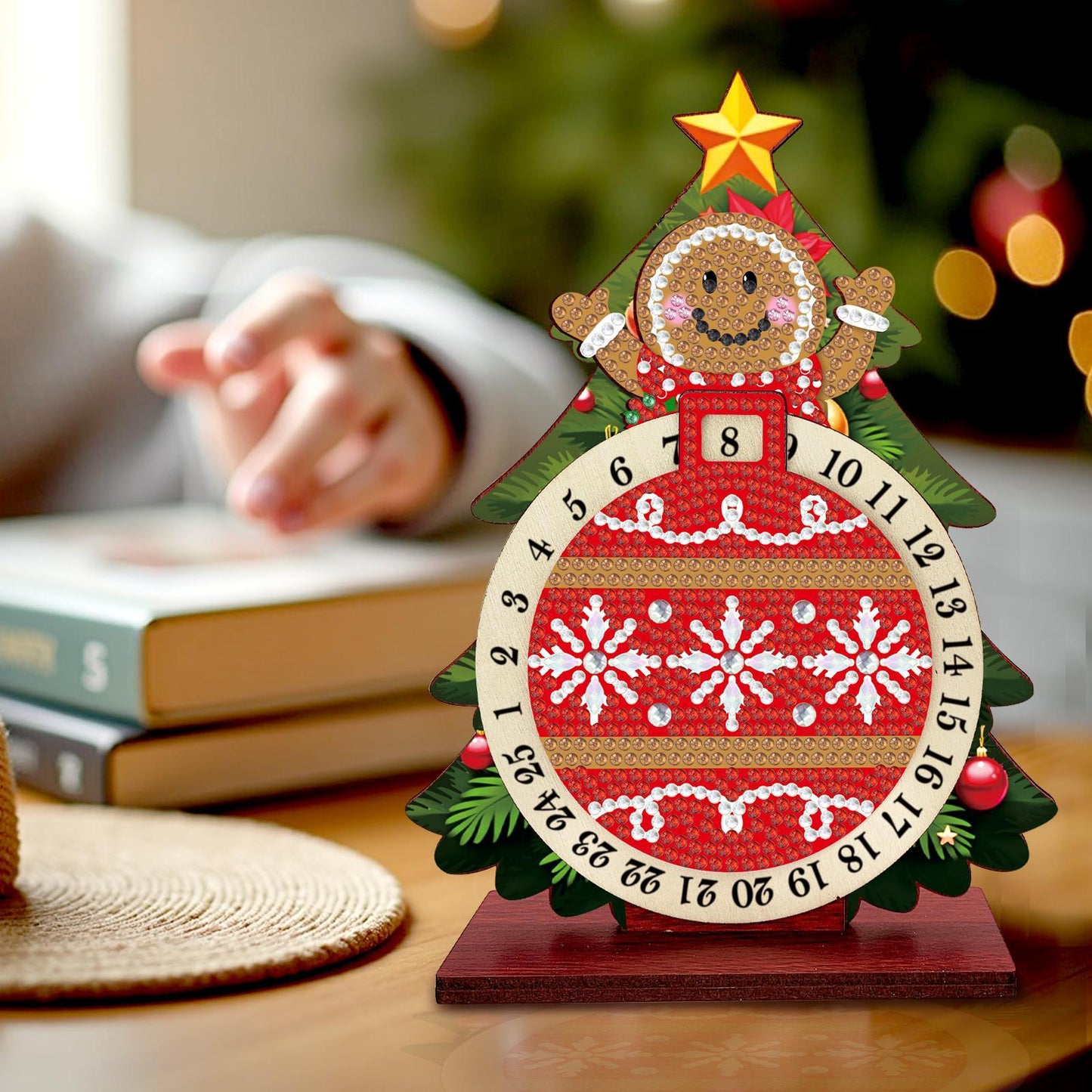 Keks im Weihnachtsbaum | Kalender | Diamond Painting