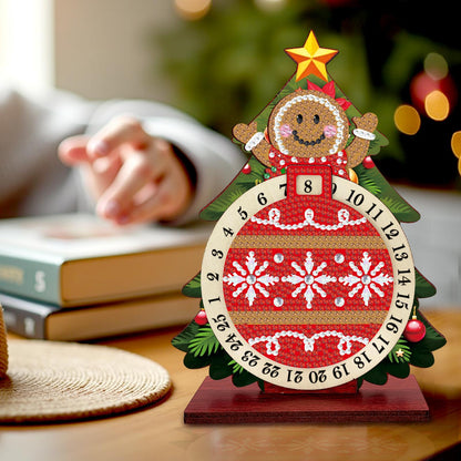 Keks im Weihnachtsbaum | Kalender | Diamond Painting