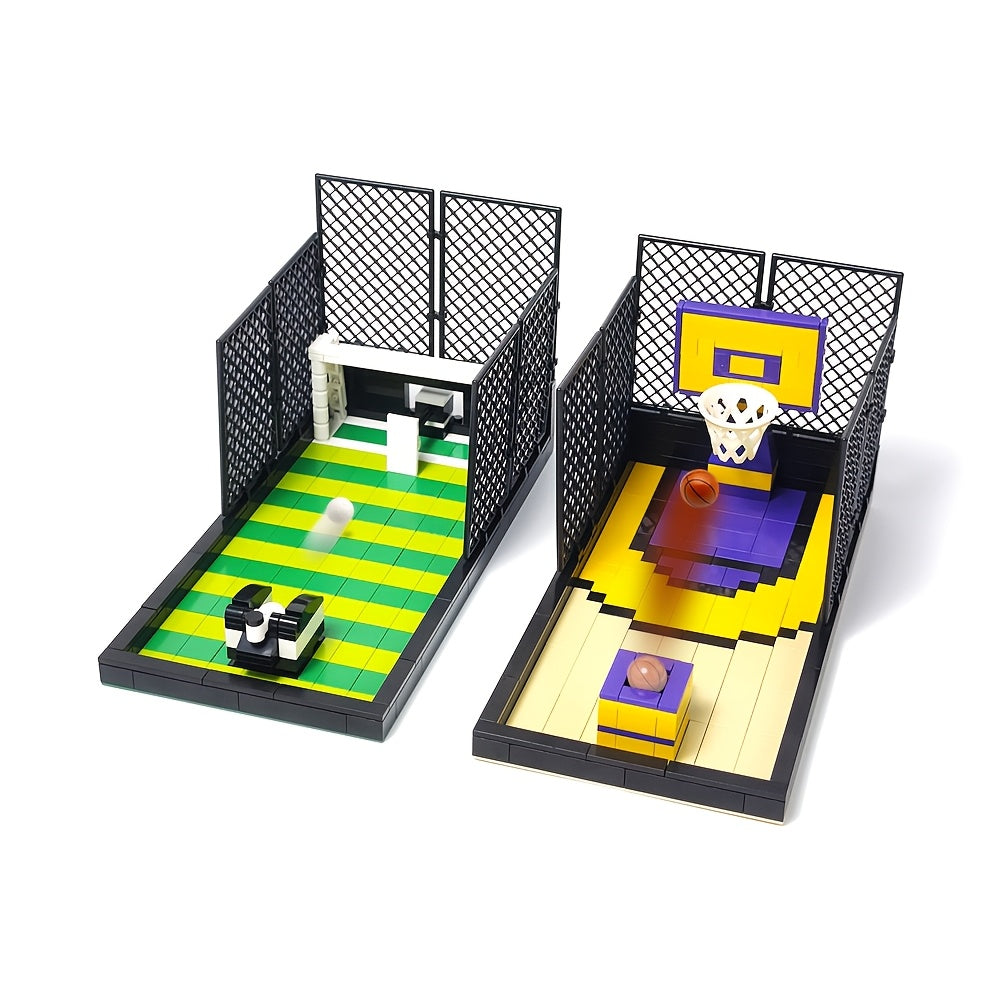 Basketballfeld-Spielset | Bausteine