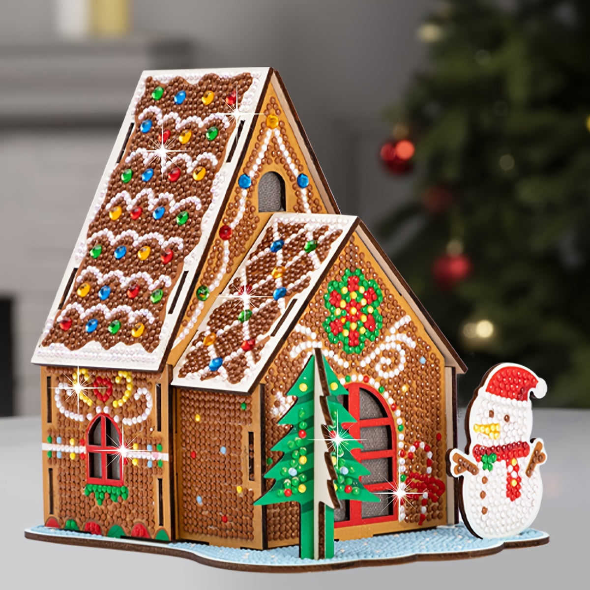 Weihnachtshaus | Bausatz | Diamond Painting