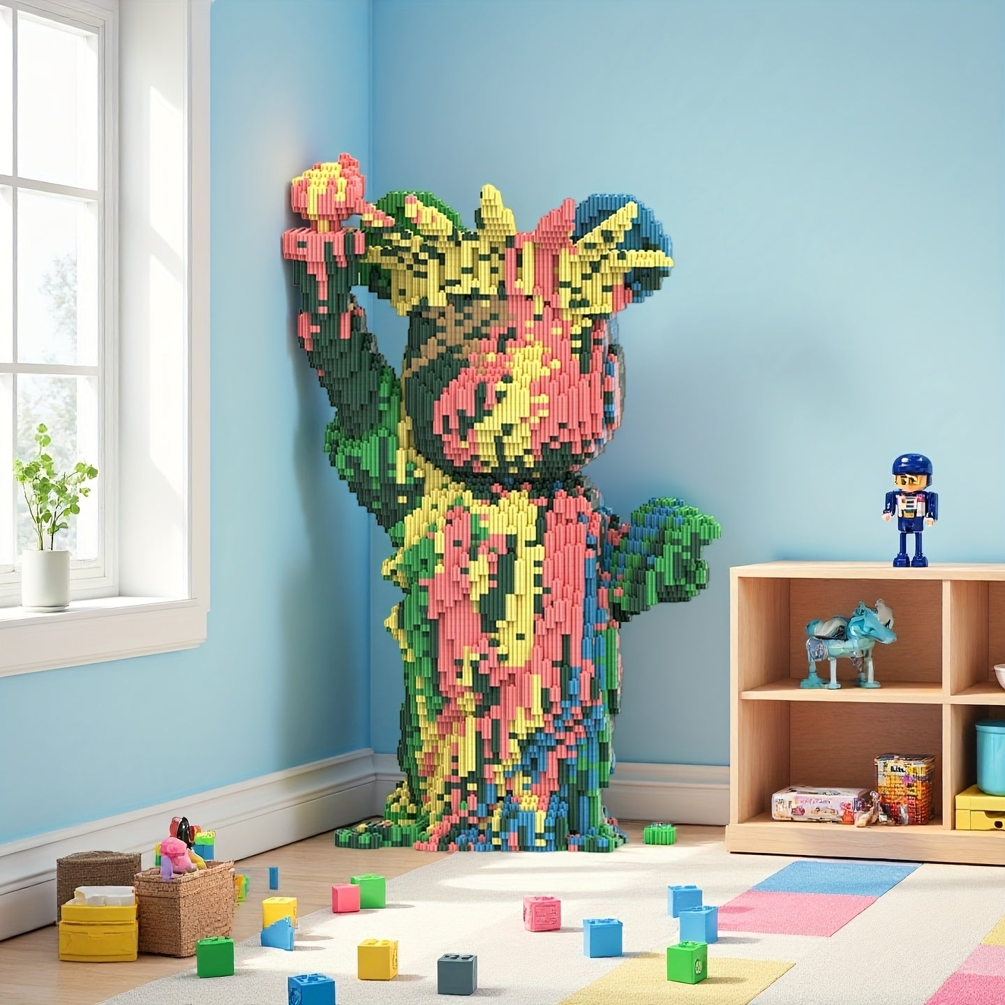 MEGA Freiheitsstatue-Bär | Bausteine