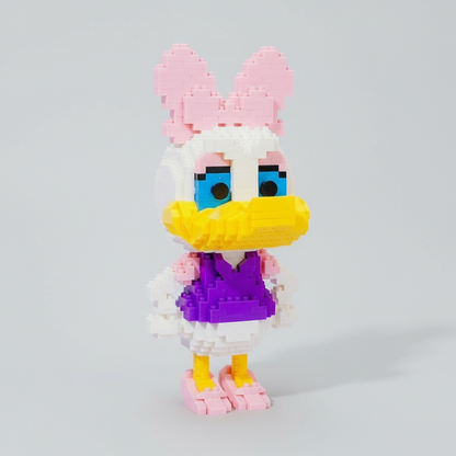 Ente im lila Anzug  | Bausteine