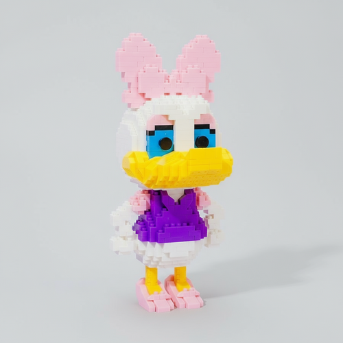 Ente im lila Anzug  | Bausteine