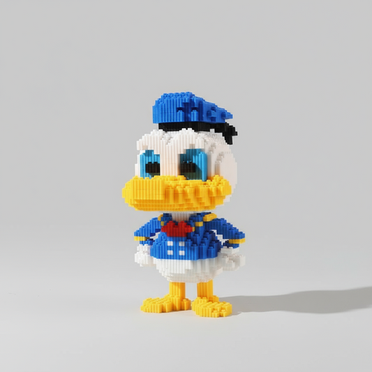 Ente im blauen Anzug  | Bausteine