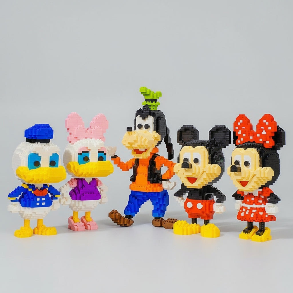 Ente im blauen Anzug  | Bausteine