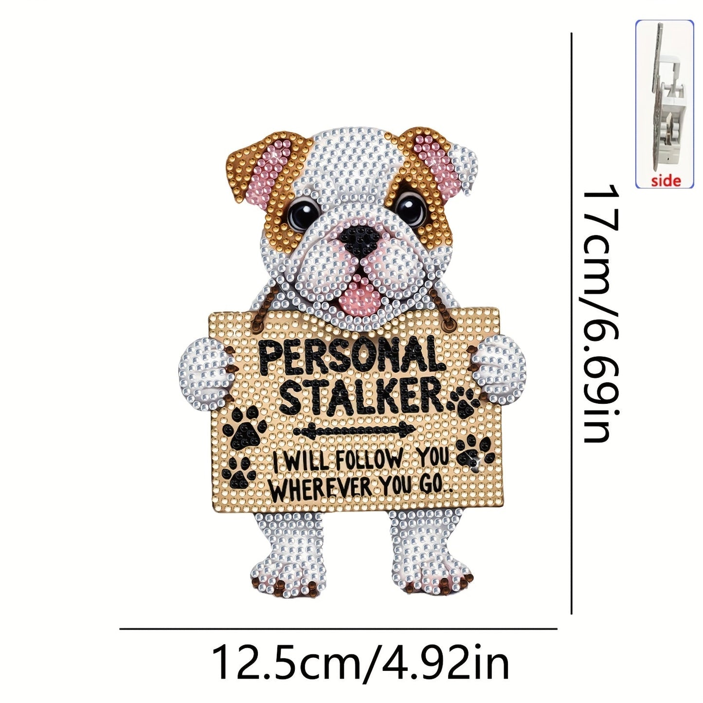 Bewegender Hund | Diamond Painting