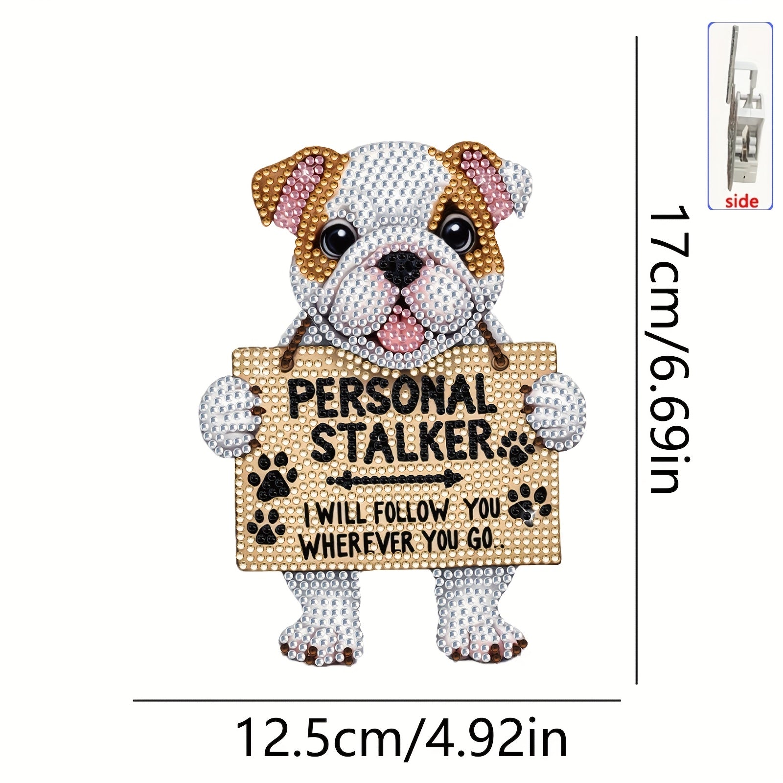 Bewegender Hund | Diamond Painting