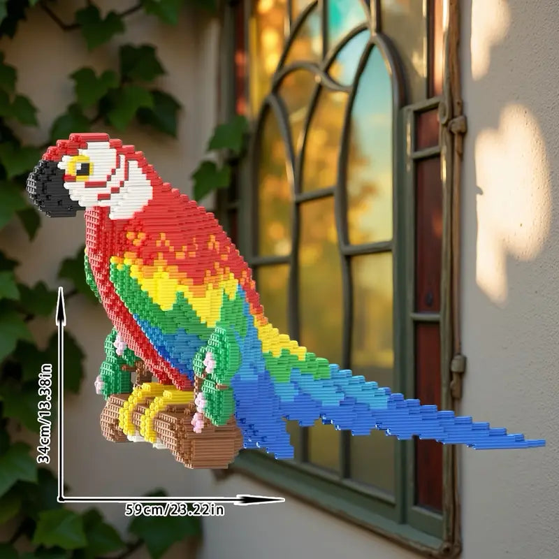 Wunderschöner Papagei | Bausteine