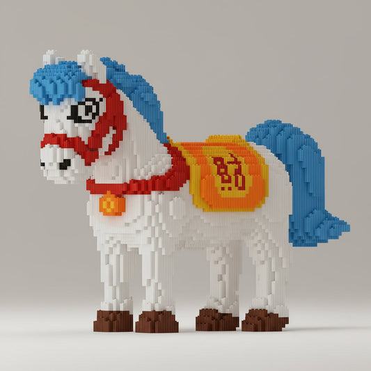 Weißes Pferd | Bausteine