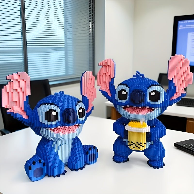 Sitzendes Blaues Wesen | Bausteine