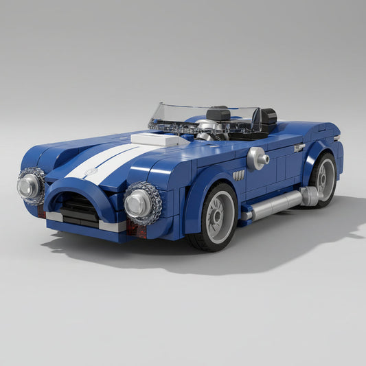 Schöner Blauer Supersportwagen | Bausteine