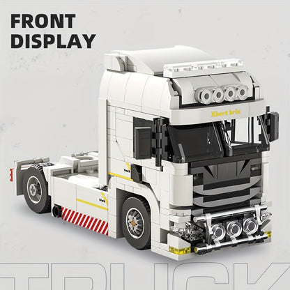 Weißer Truck | Bausteine