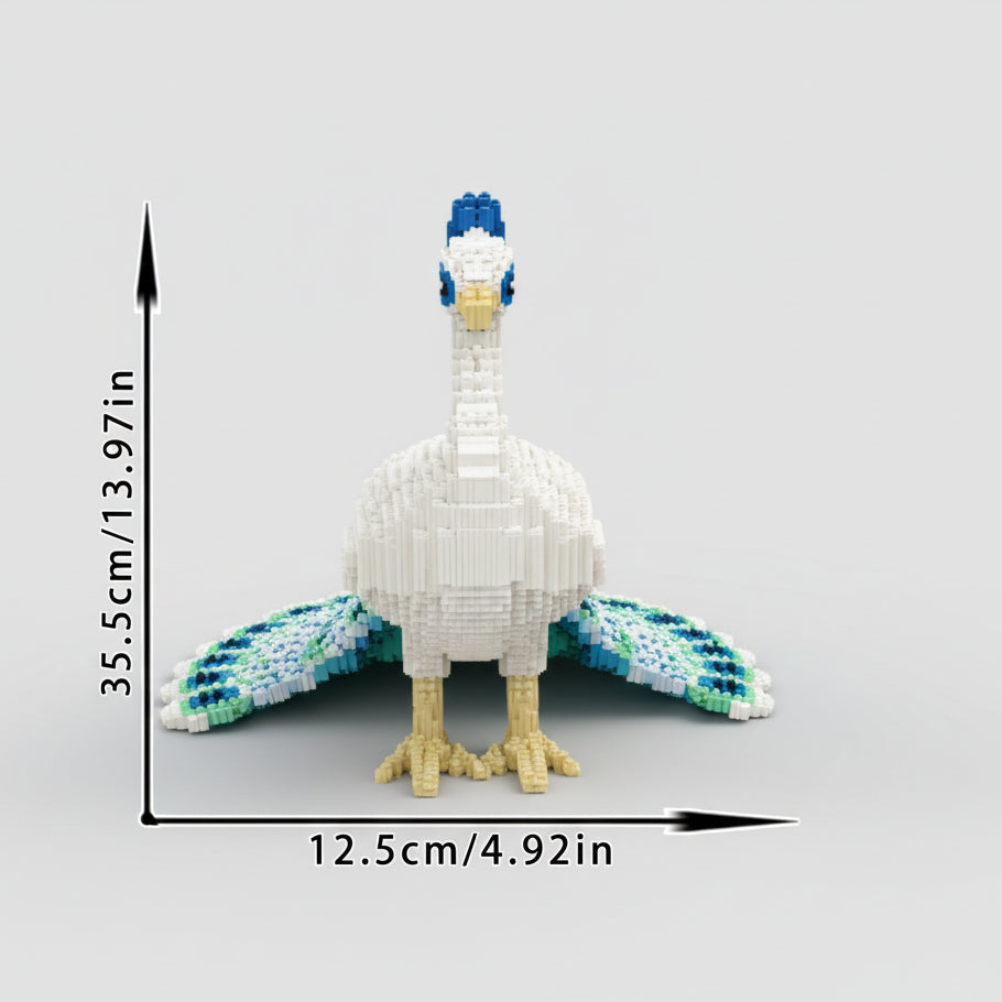 Weißer Pfau | Bausteine