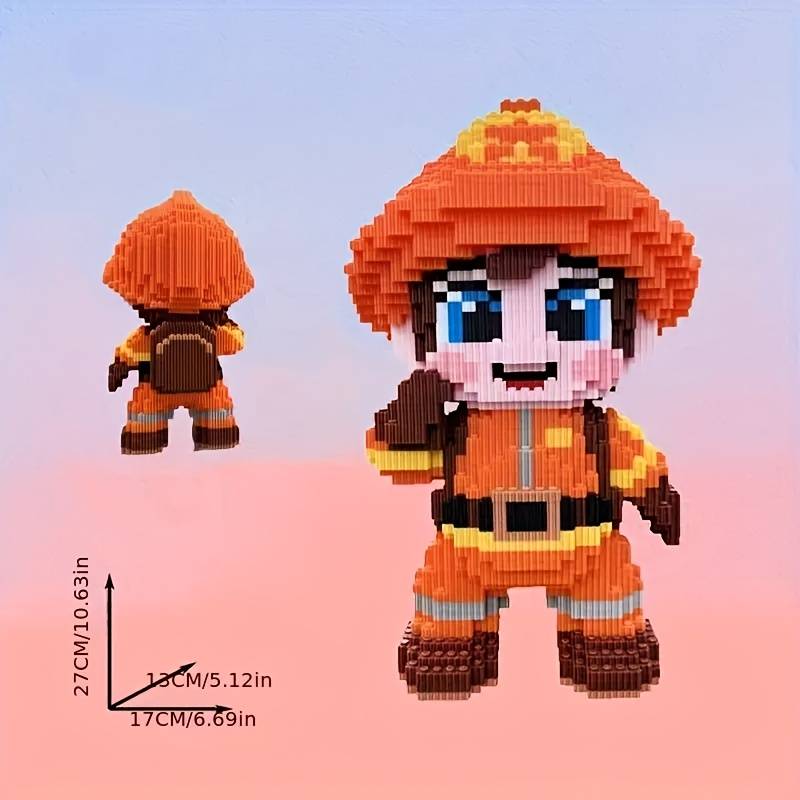 Feuerwehrmann | Bausteine