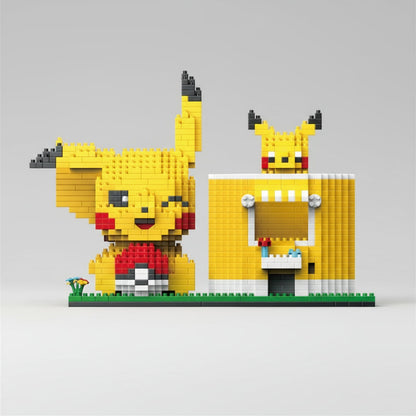 Pikachu Pennenbakje Bouwblokjes