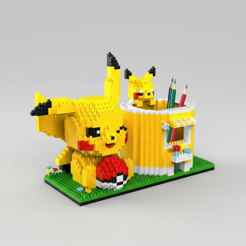 Pikachu Pennenbakje Bouwblokjes