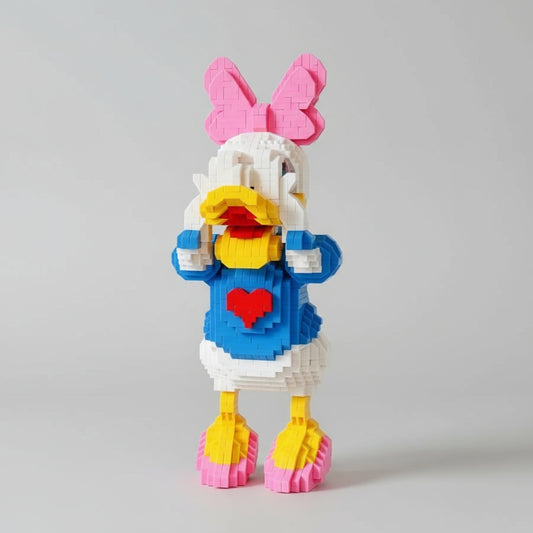 Geschockte Ente | Mädchen  | Bausteine