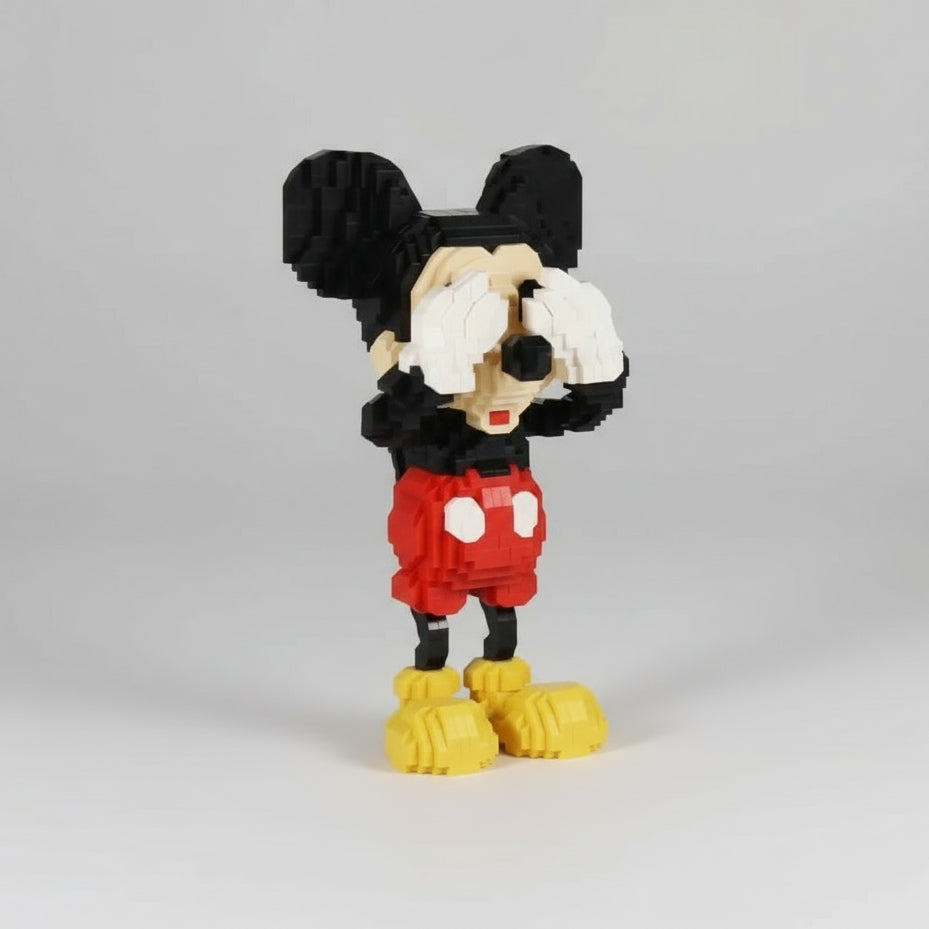 Geschrokken Muizen Bouwblokjes